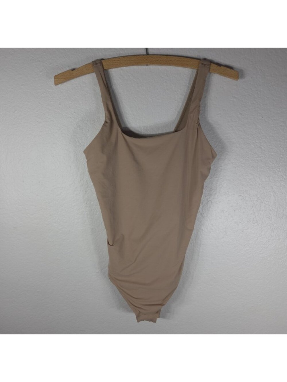Dorina Fit Square Neck Noa Bodysuit Nude Brown Size L Strech Slim
